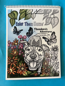 ‘Color Them Home’ Single Book. Coloring Book