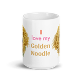 'I Love my Golden-Noodle' Mug